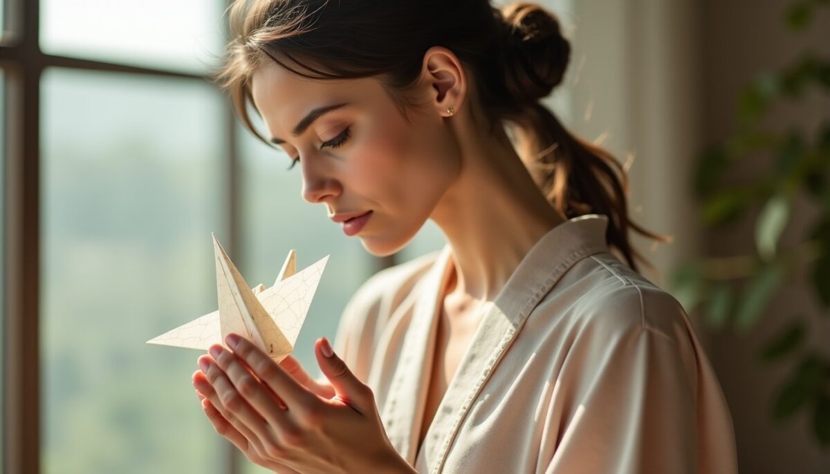 Femme origami d’Aude Meunier : quand la poésie se déplie, entre handicap, désir et regard